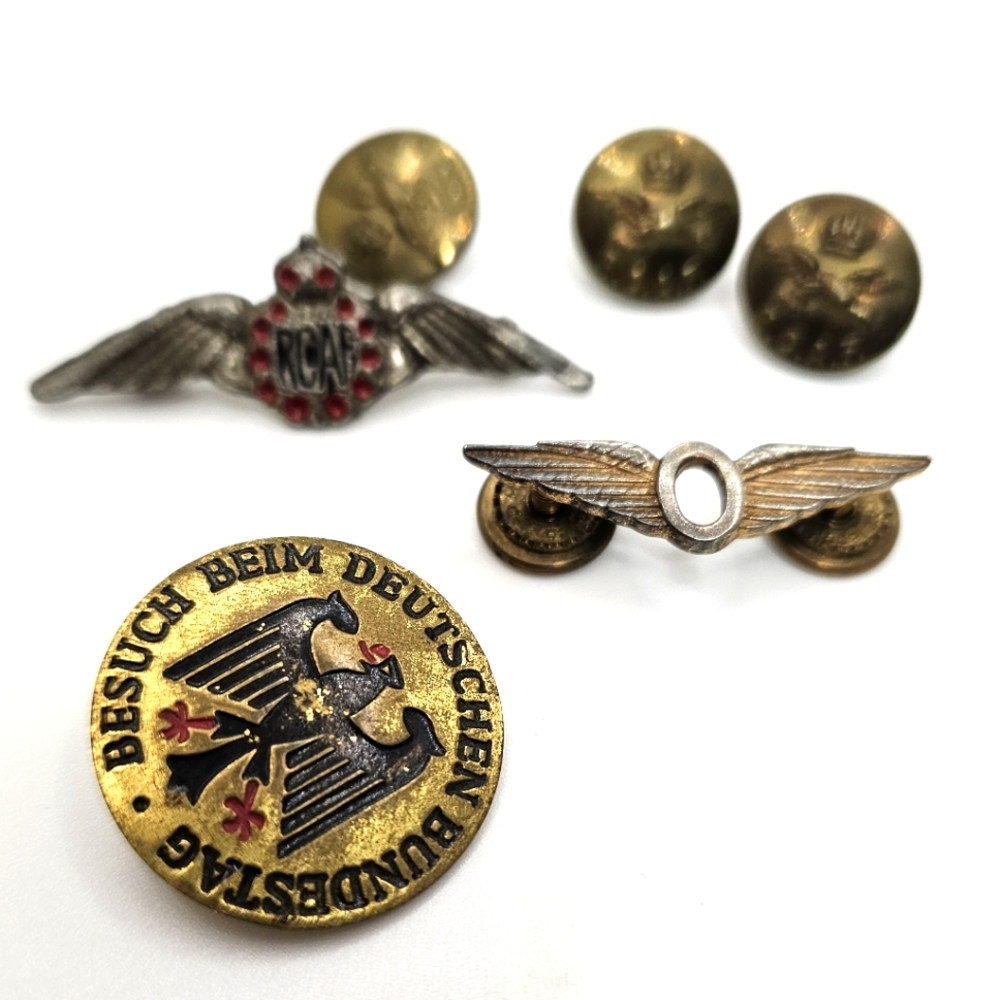 World War Two Memorabilia Pins